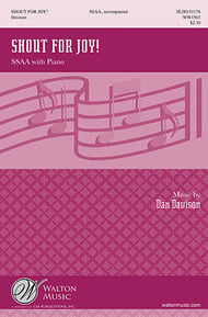 Shout for Joy! SSAA choral sheet music cover Thumbnail